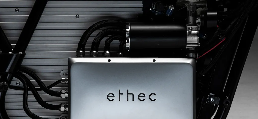 Ethec: la moto elettrica da 400 km di autonomia