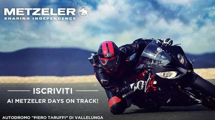 Metzeler, scendi in pista a Vallelunga per i Days on Track!