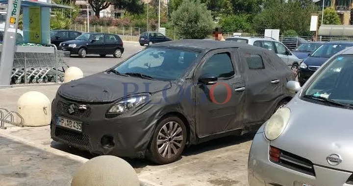 Suzuki Baleno: le foto spia di un nostro lettore