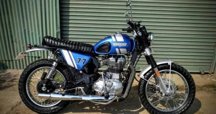 Royal Enfield Maverick by Dochaki Designs