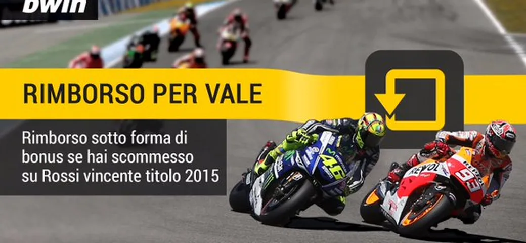 Bwin rimborsa chi aveva scommesso Vale Campione