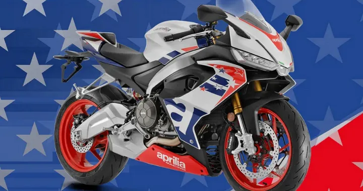 Aprilia lancia la RS 660 Limited Edition, con livrea a "stelle e strisce"