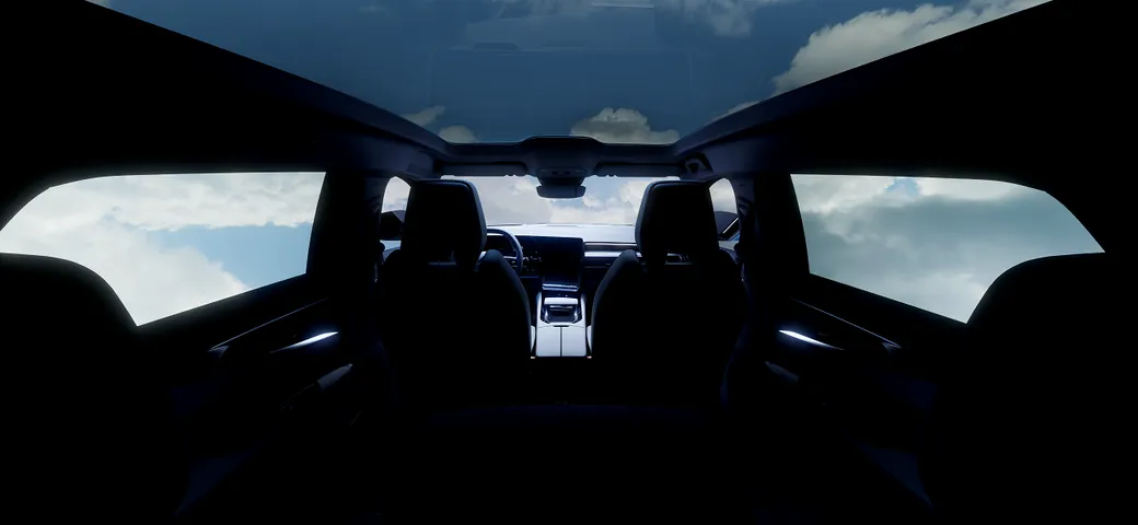 Nuovo Renault Espace, il tetto è enorme