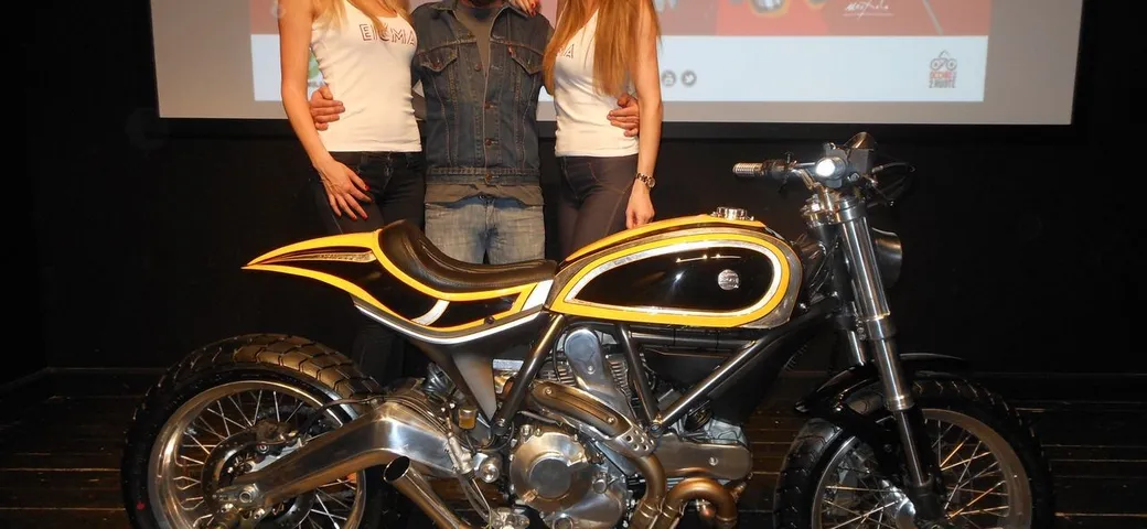 EICMA presenta lo Scrambler Ducati di Radikal Chopper