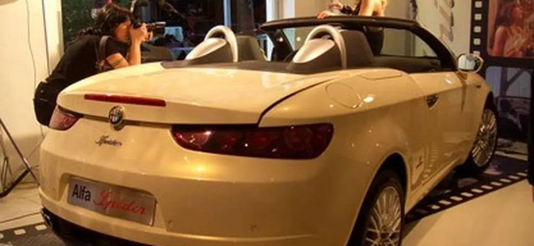 Presentazione Alfa Romeo Spider