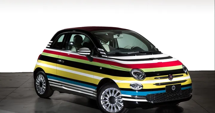 Fiat 500C Missoni: all'asta la one-off di Garage Italia Customs