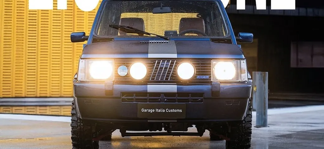 Questa FIAT Panda 4x4 ha dentro di sé un po' di Ferrari: il progetto speciale