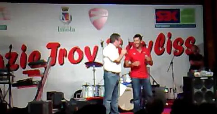 26092009 Festa Troy ingresso sul palco