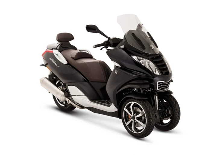 Peugeot Metropolis 120 Ans, lo Scooter con dash cam integrata