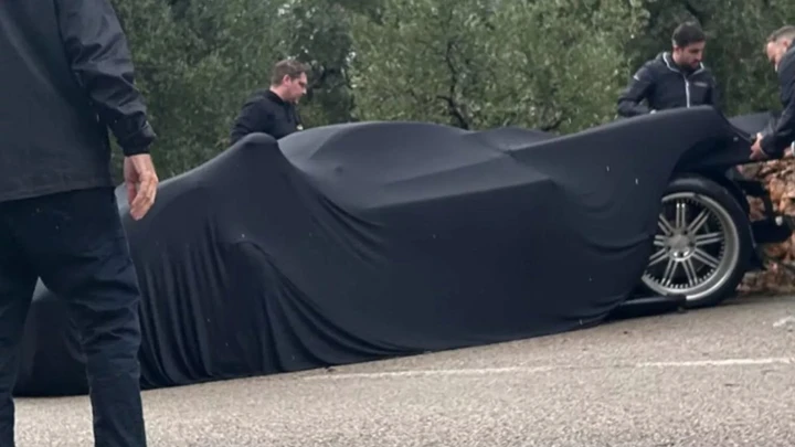 Pagani Zonda F Roadster di Horacio Pagani danneggiata al Raduno