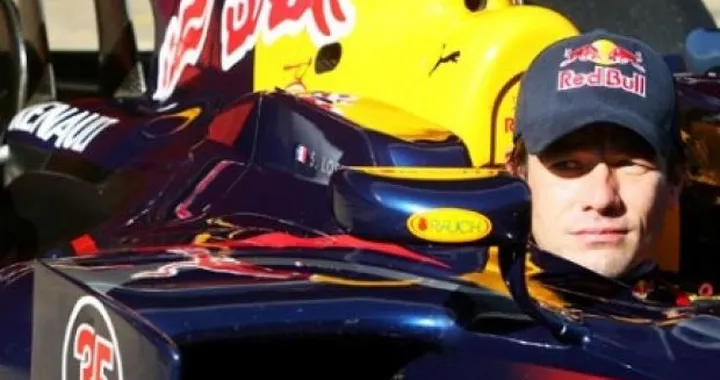 Sebastien Loeb in pista con una GP2, in attesa della F1