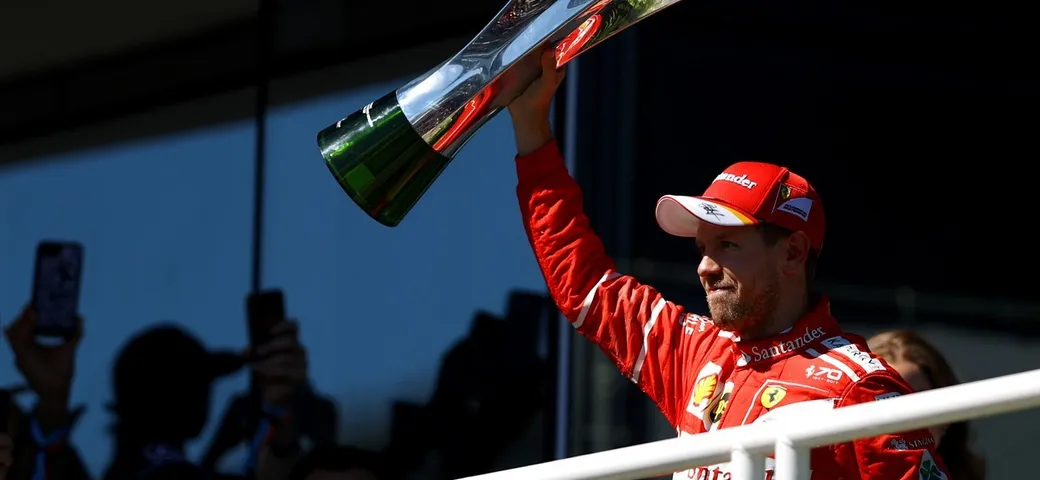 Gp Brasile F1 2017: festa Ferrari con Vettel, podio Kimi, show Hamilton