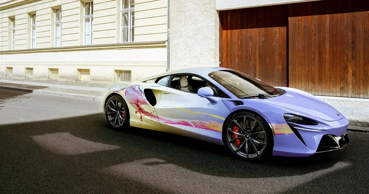 McLaren Artura: la supercar diventa un’opera d’arte con questa one-off [FOTO]
