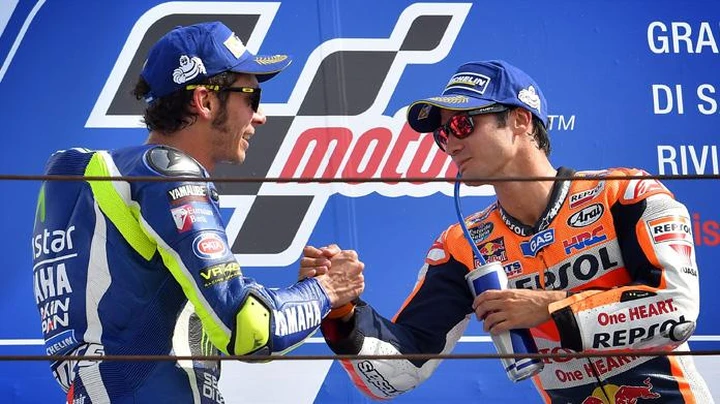 Rossi e Viñales: 