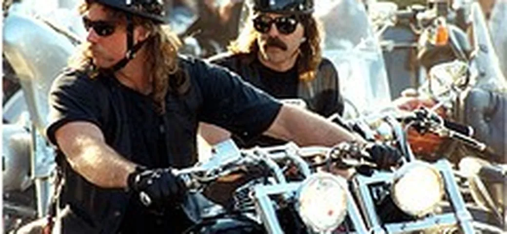 Bikers australiani fermano una rapina