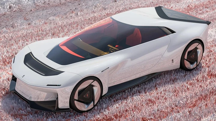 Pininfarina mostra la sua visione del futuro attraverso l'Enigma GT