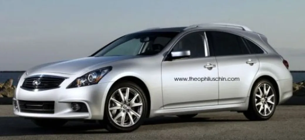 Infiniti G37: il render dell'ipotetica variante station wagon