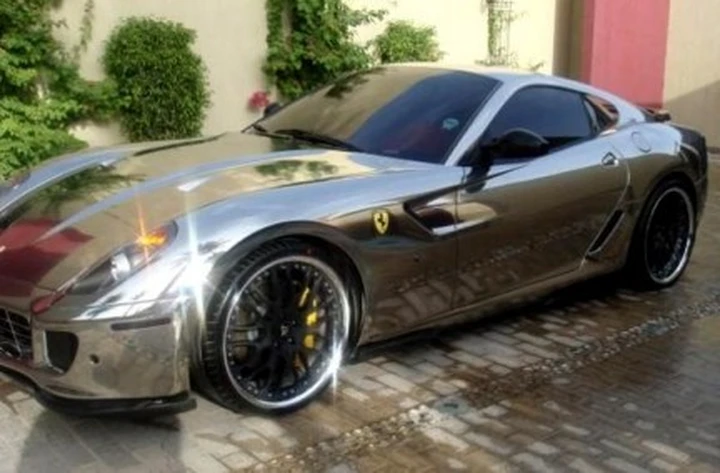 Cromatura intergrale per una Ferrari 599 GTB