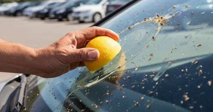 Limone sul parabrezza dell’auto: funziona davvero? Ecco quando usarlo
