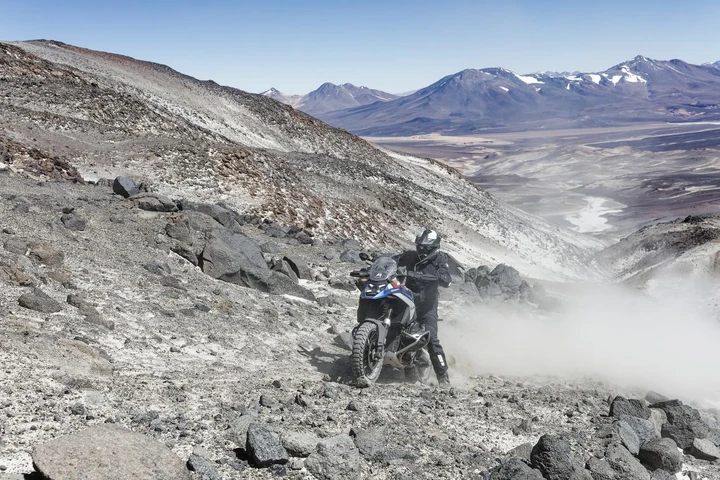 Metzeler Karoo 4 e BMW R 1300 GS test Cile