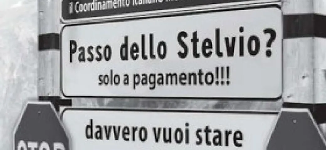 Stop al Pedaggio dei Passi alpini!
