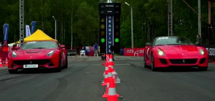 Ferrari 599 GTO contro F12: qual è la più veloce?