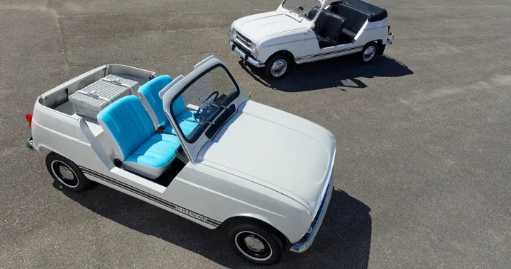 Auto elettriche: la Renault 4 diventa una spiaggina