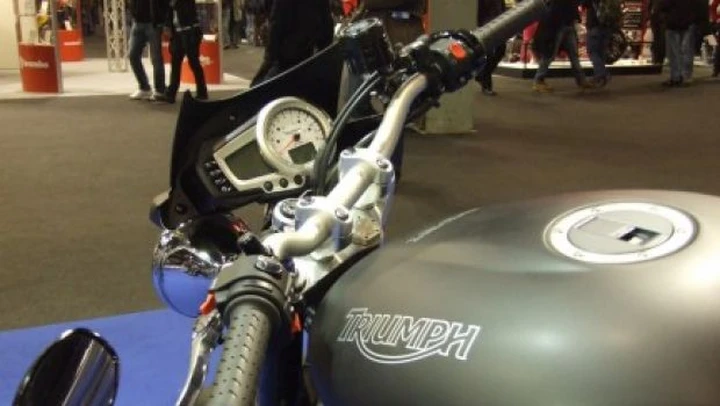 Live @ Motor Bike Expo:  stand Triumph