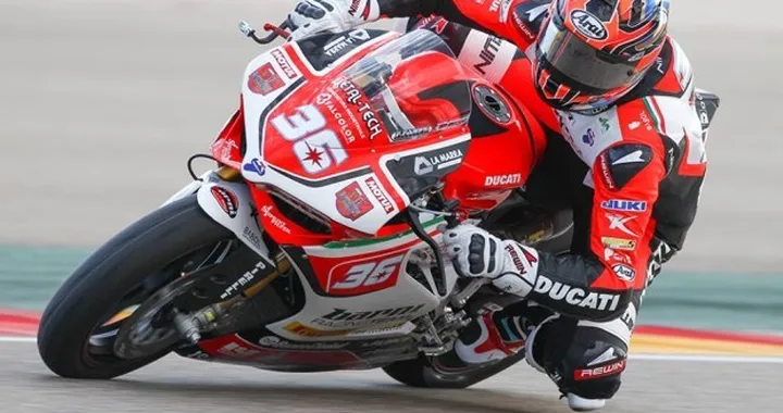 Superstock 1000 Aragon 2014: prima pole per Mercado, Savadori 4°