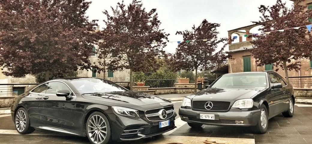 Mercedes Classe S Coupè 2018: il confronto con la W140 [Video]