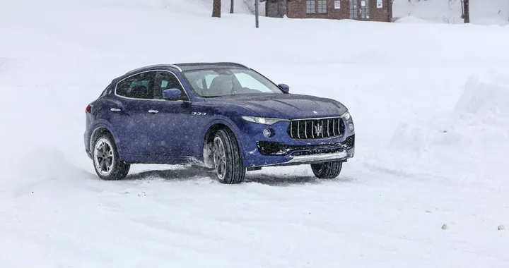 Maserati Levante Q4: la prova sul ghiaccio