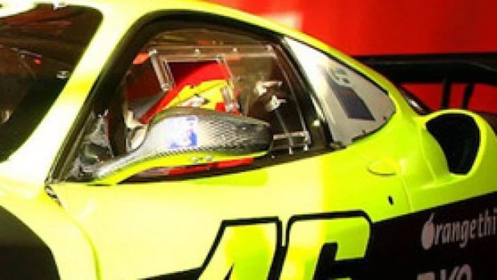 Valentino Rossi correrà la 6 Ore di Vallelunga con una Ferrari