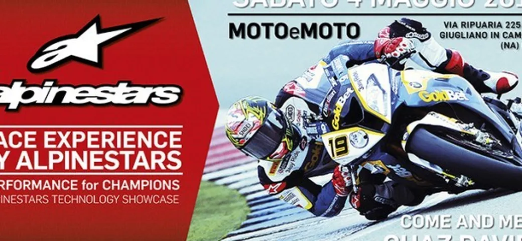 Alpinestars: Race Experience a Napoli con Chaz Davies
