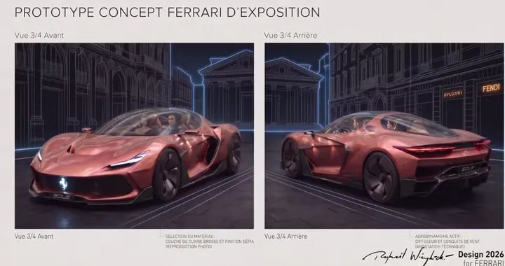 Ferrari Sole, la supercar ideale che sembra voler sfidare la nuova Luce