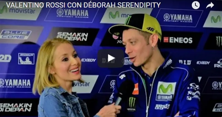Giornalista spagnola vorrebbe dei figli da Rossi [Video]
