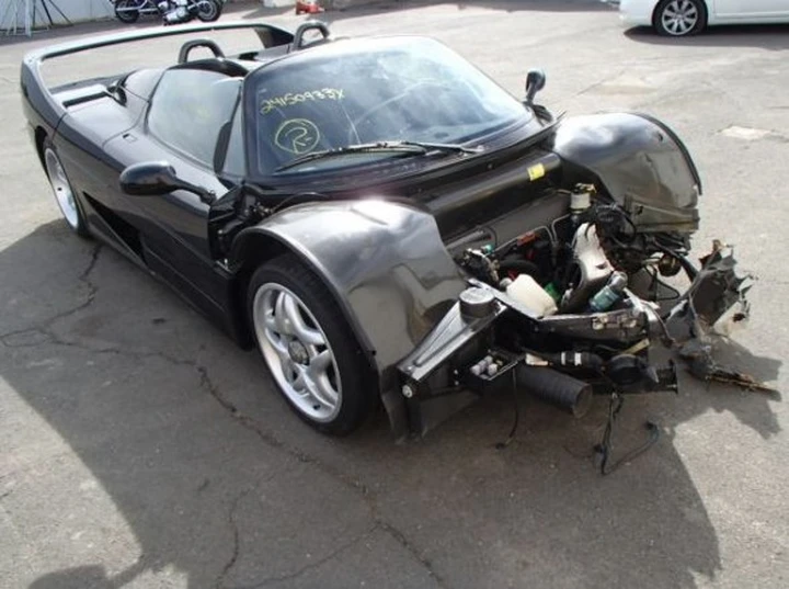 La Ferrari F50 incidentata? E' sta venduta all'asta per 330.000 euro