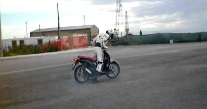 Burnout con scarabeo 50 originale