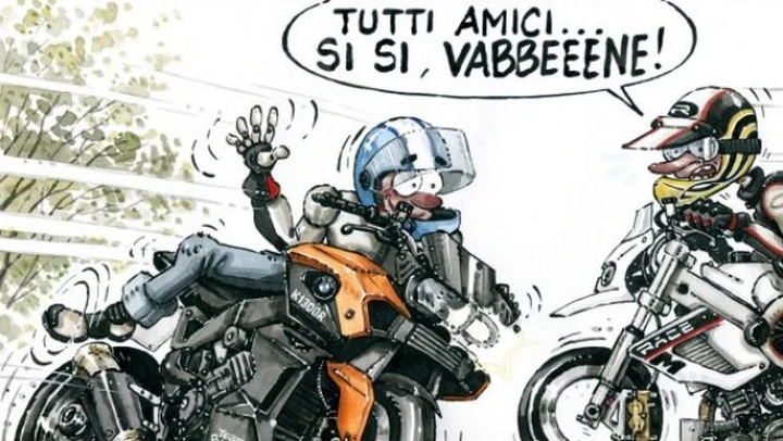 Motociclisti, amici per la pelle!