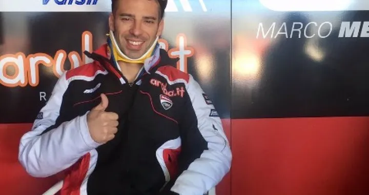 Superbike: che volo Melandri, test finiti in anticipo!