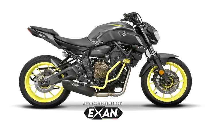 Exan, due nuove soluzioni per la Yamaha MT-07