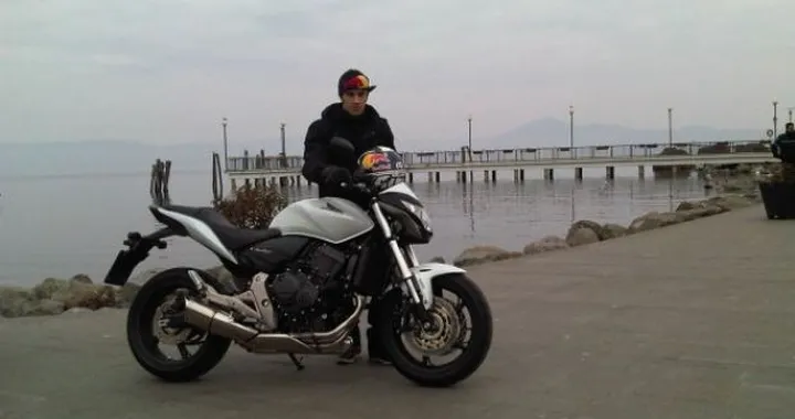 Andrea Dovizioso alla presentazione di Honda Hornet 600, SH300i e SW-T600