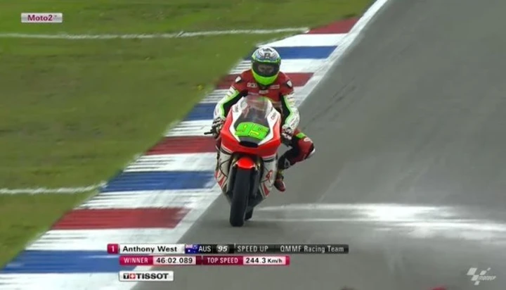 Moto2 Assen 2014: Anthony West vince a sorpresa su Vinales e Kallio