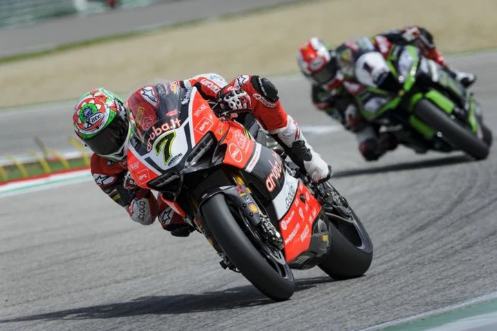 SBK Imola: Davies (Ducati), “doppietta” da incorniciare. Rea e Sykes (Kawasaki) in difesa