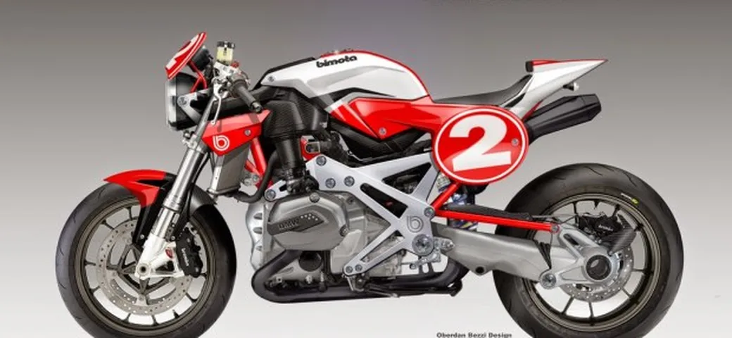Bimota BB-4S Café Fighter Concept by Oberdan Bezzi, sette varianti con boxer BMW