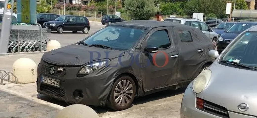 Suzuki Baleno: le foto spia di un nostro lettore