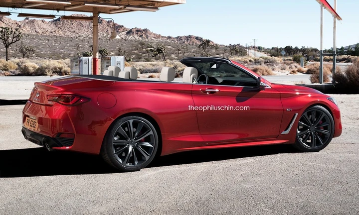 Render Infiniti Q60 Cabrio