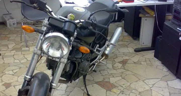 Foto del giorno: la moto da ufficio