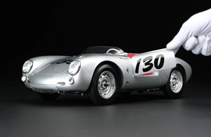 Porsche 550 RS Spyder 'Little Bastard' di James Dean: gioiello in scala da salotto