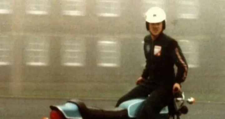 Foto del giorno: la genesi dello stunt