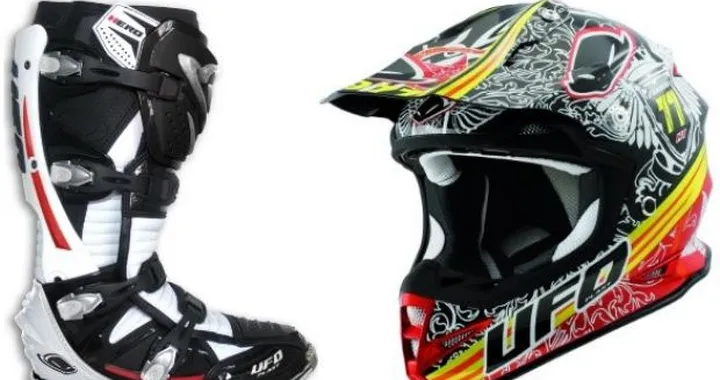Ufo Plast: casco Warrior e stivali Hero